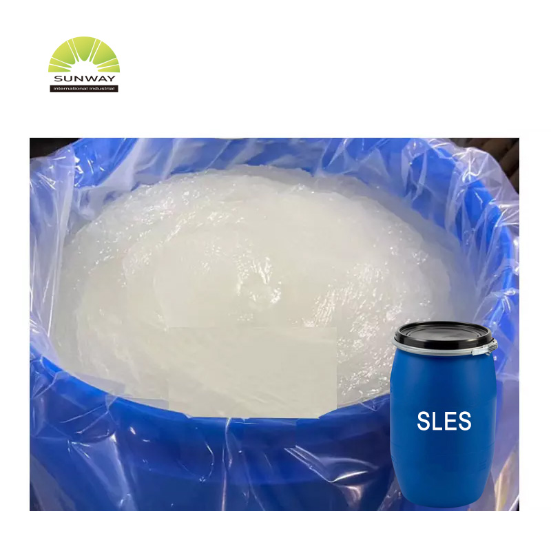 工場販売 洗剤原料 ラウリルエーテル硫酸ナトリウム Sles70% Sles 70 価格 ラウレス硫酸ナトリウム